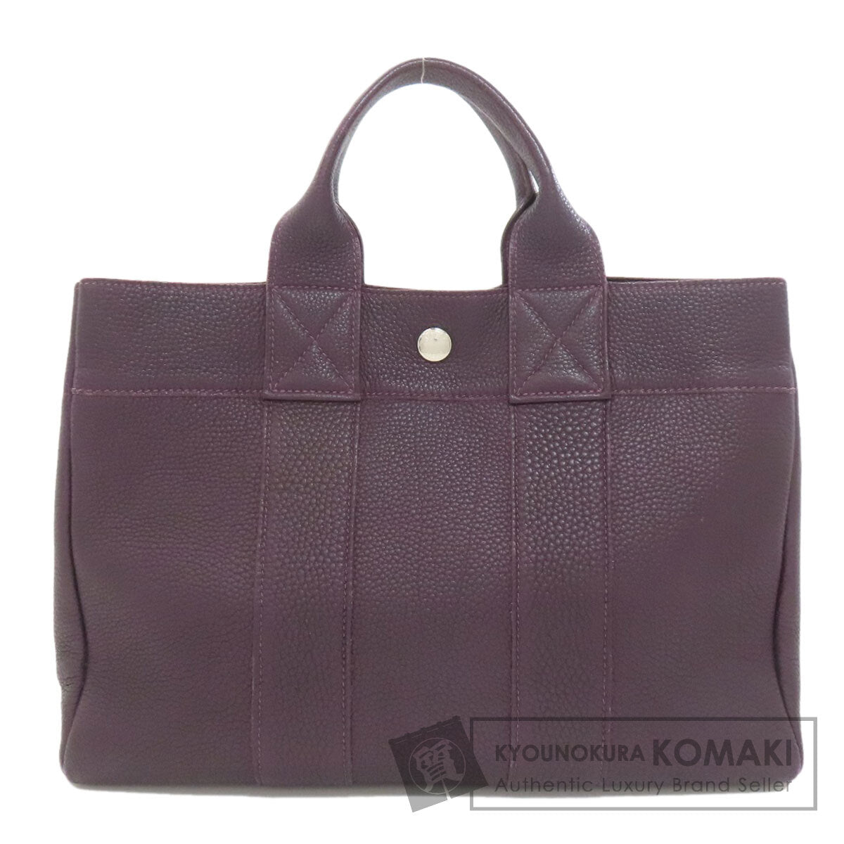 HERMES fool toePM Handbag Calf Ladies [Used]