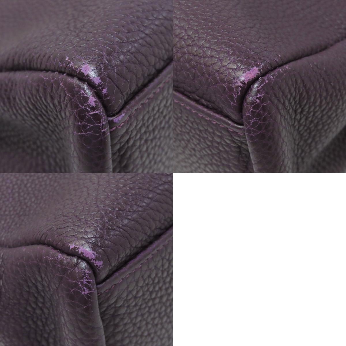 HERMES fool toePM Handbag Calf Ladies [Used]