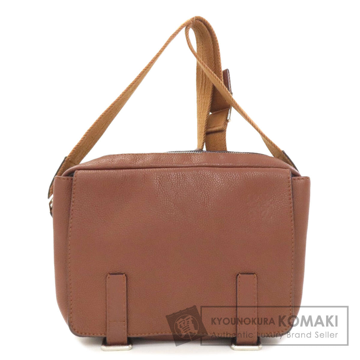 ロエベ アナグラム ショルダーバッグ レザー レディース 【中古】【LOEWE】