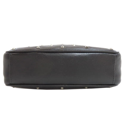 ミュウミュウ スタッズ ショルダーバッグ カーフ レディース 【中古】【MIUMIU】