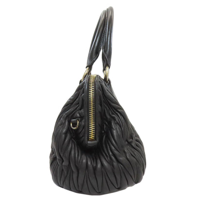 ミュウミュウ マテラッセ 2WAY ハンドバッグ レザー レディース 【中古】【MIUMIU】