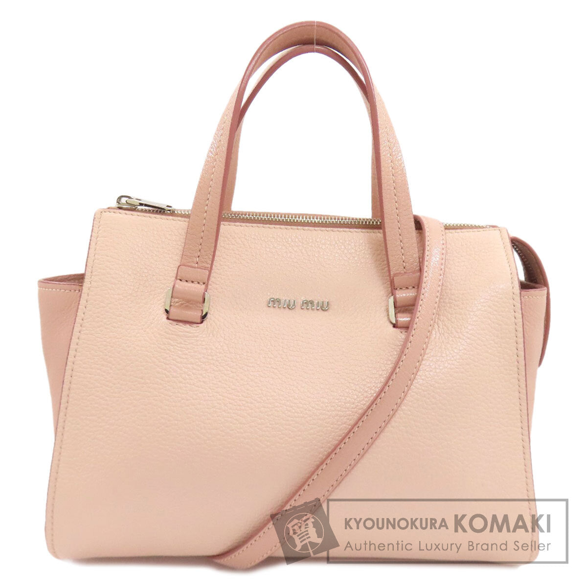 ミュウミュウ 2WAY ハンドバッグ レザー レディース 【中古】【MIUMIU】