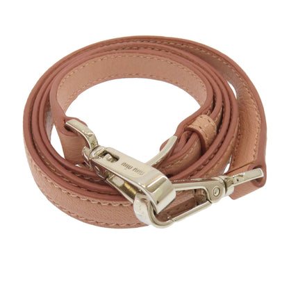 ミュウミュウ 2WAY ハンドバッグ レザー レディース 【中古】【MIUMIU】