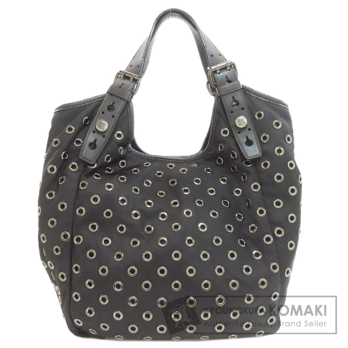 GIVENCHY punching Tote Bag Nylon Ladies [Used]