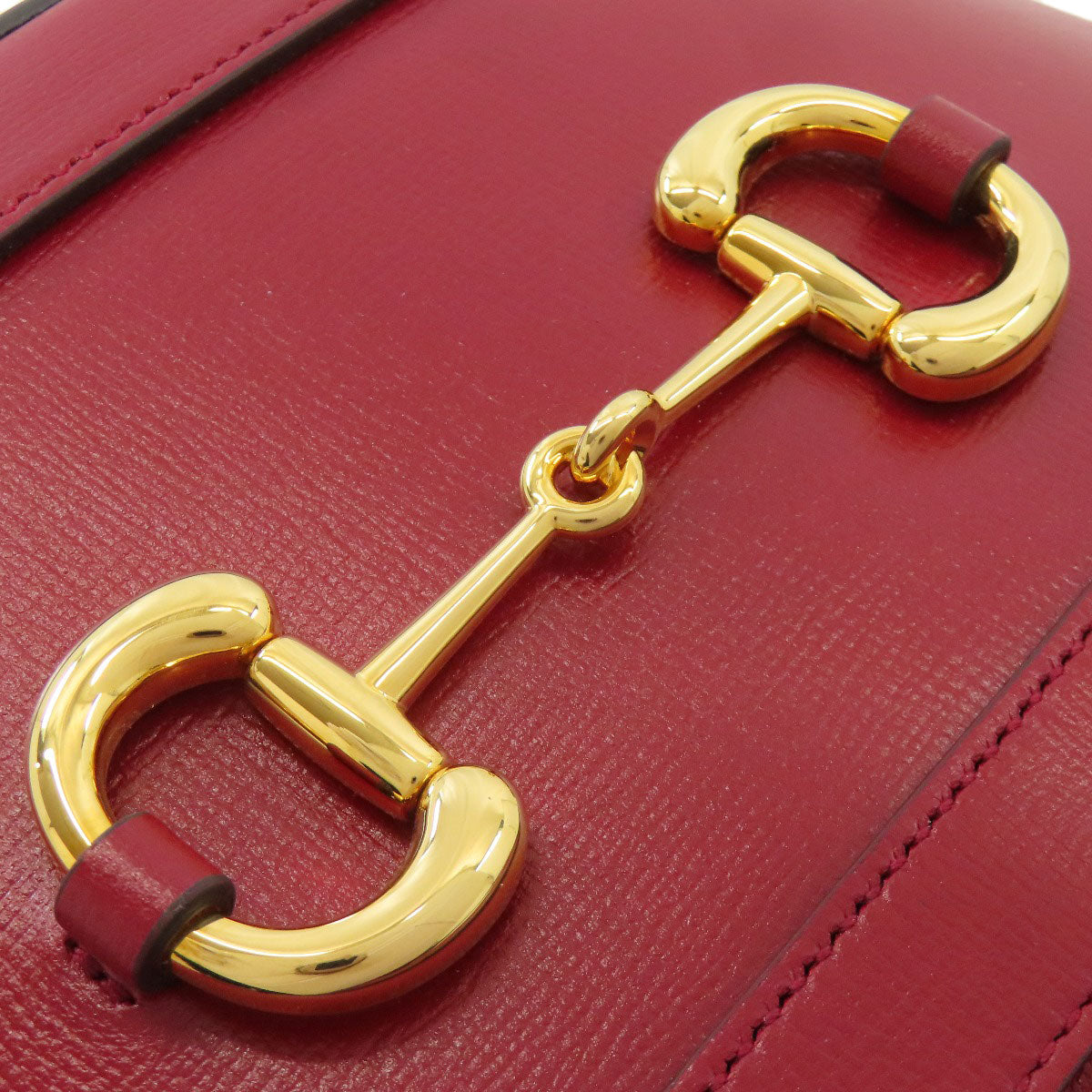 グッチ 602118 ホースビット バケットバッグ ショルダーバッグ カーフ レディース 【中古】【GUCCI】