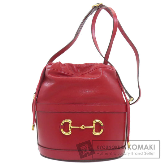 グッチ 602118 ホースビット バケットバッグ ショルダーバッグ カーフ レディース 【中古】【GUCCI】