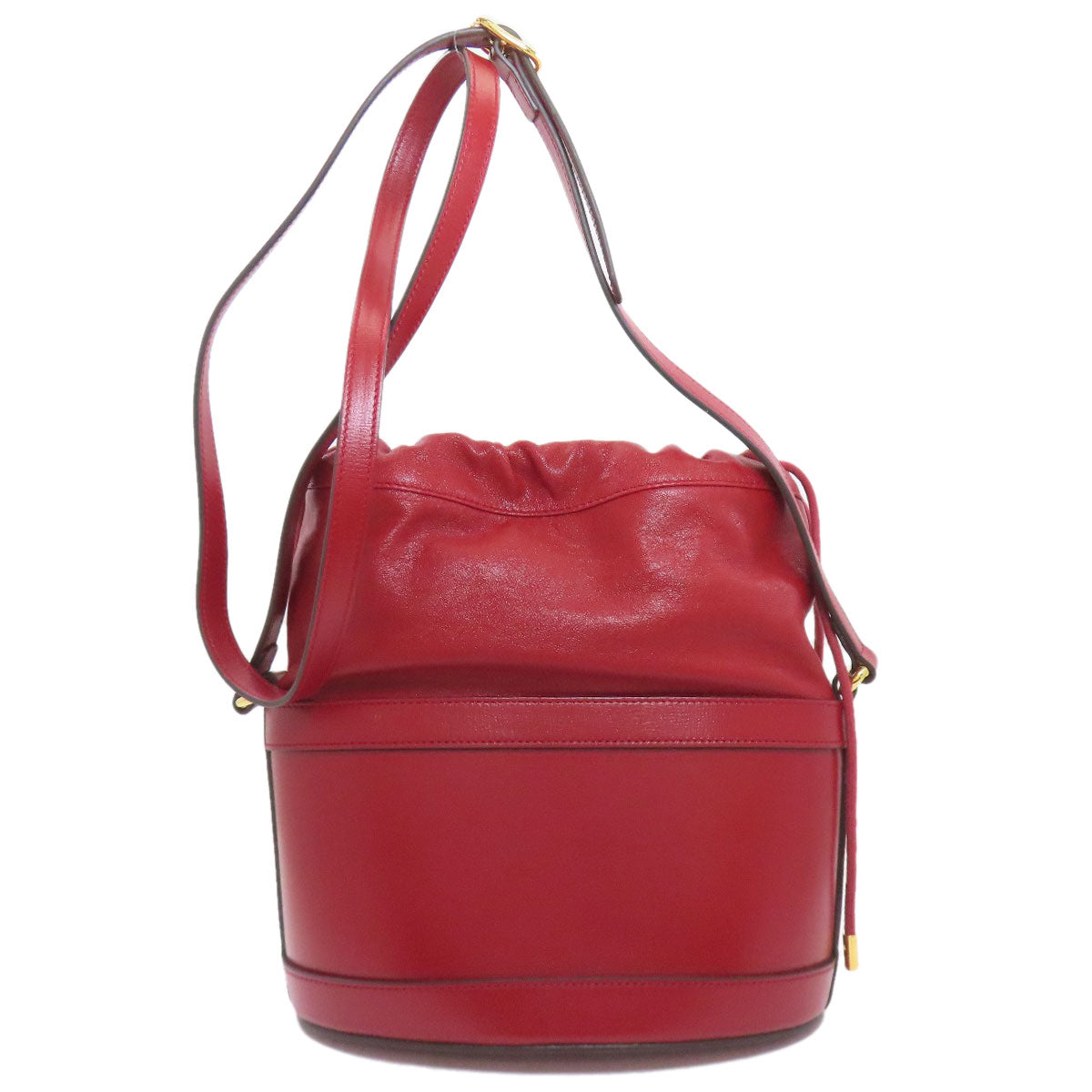 グッチ 602118 ホースビット バケットバッグ ショルダーバッグ カーフ レディース 【中古】【GUCCI】