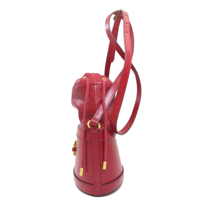 グッチ 602118 ホースビット バケットバッグ ショルダーバッグ カーフ レディース 【中古】【GUCCI】
