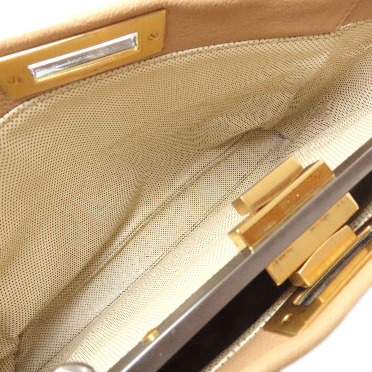 フェンディ ピーカブー 2WAY ハンドバッグ カーフ レディース 【中古】【FENDI】