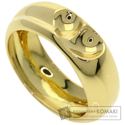 TIFFANY&Co.   Curved heart Ring  K18 Yellow Gold Ladies  [’†ŒÃ]