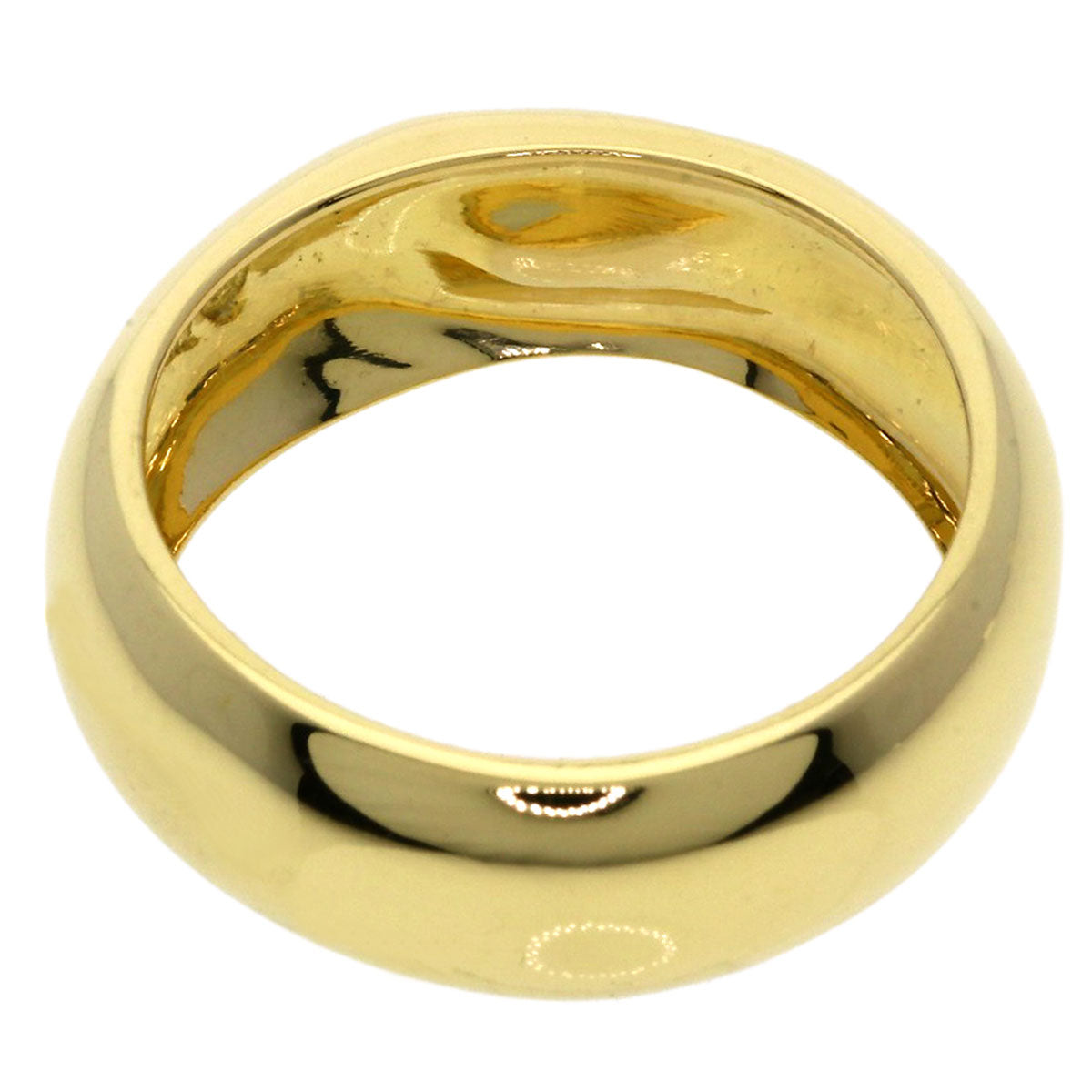 TIFFANY&Co.   Curved heart Ring  K18 Yellow Gold Ladies  [’†ŒÃ]