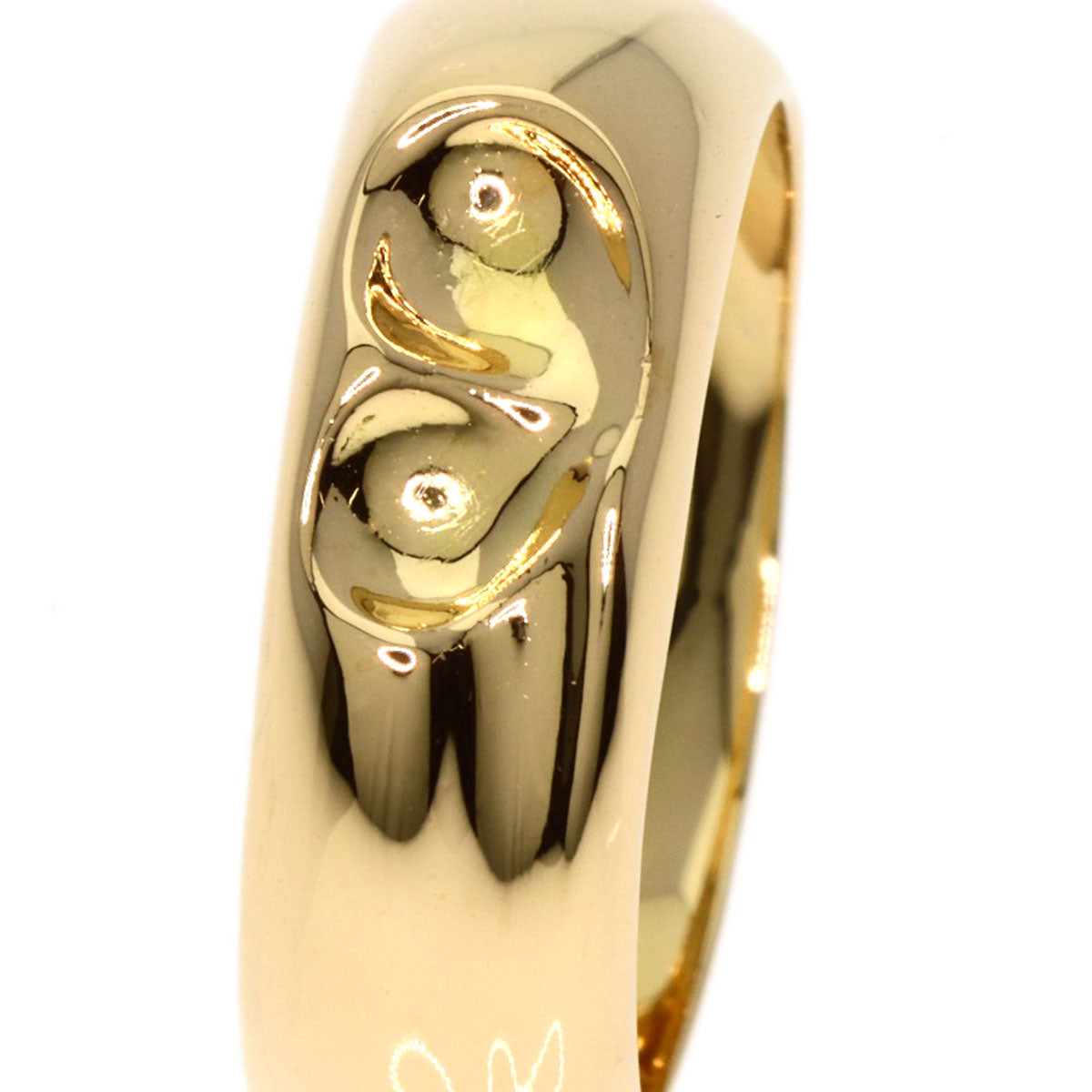 TIFFANY&Co. Full heart Ring K18 Yellow Gold Ladies [Used]