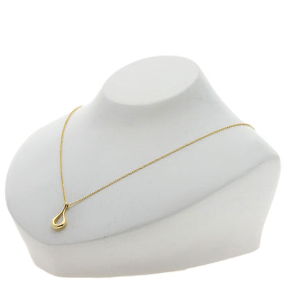 TIFFANY&Co. Open teardrop Necklace K18 Yellow Gold Ladies [Used]