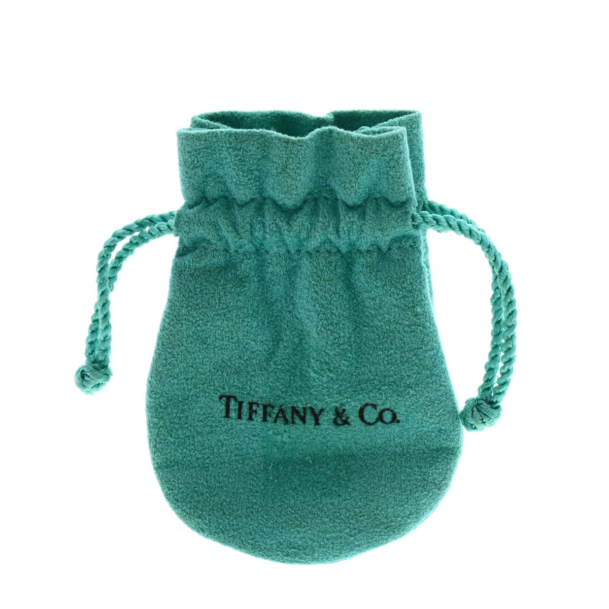 TIFFANY&Co. Open teardrop Necklace K18 Yellow Gold Ladies [Used]