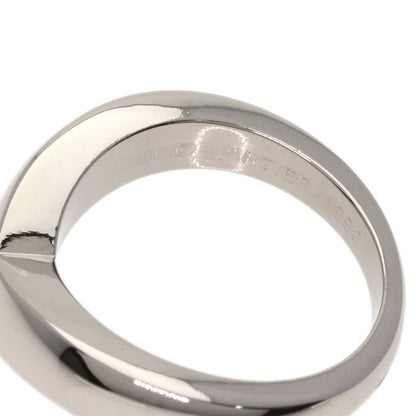 CARTIER Triandre Diamond #50 Ring K18 White Gold Ladies [Used]