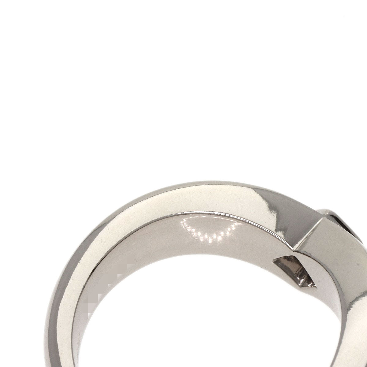 CARTIER Triandre Diamond #50 Ring K18 White Gold Ladies [Used]