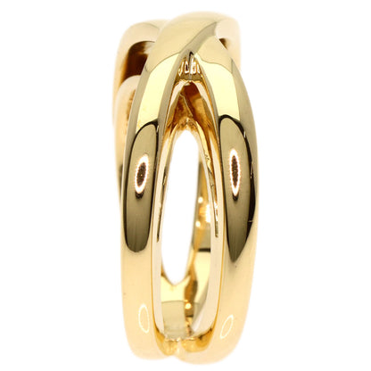 TIFFANY&Co. cross Ring K18 Yellow Gold Ladies [Used]