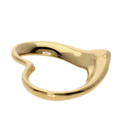 TIFFANY&Co. Open heart Pendant top K18 Yellow Gold Ladies [Used]