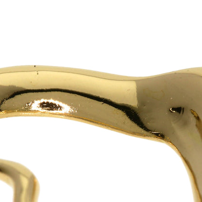 TIFFANY&Co. Open heart Pendant top K18 Yellow Gold Ladies [Used]