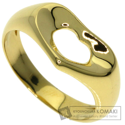 TIFFANY&Co. Open heart Ring K18 Yellow Gold Ladies [Used]