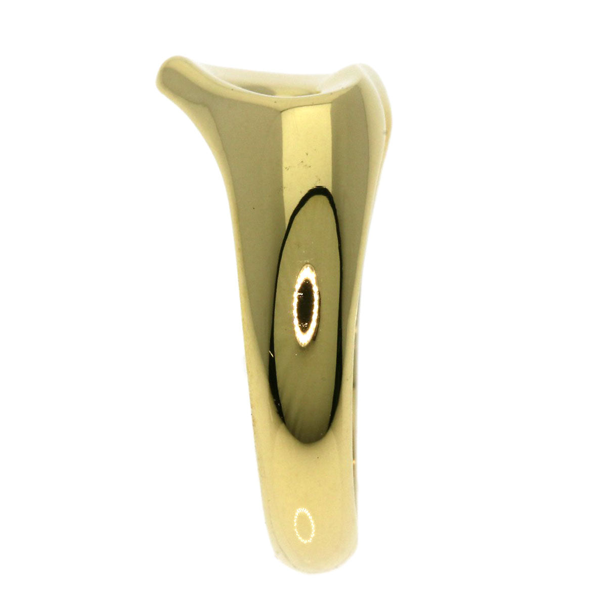 TIFFANY&Co. Open heart Ring K18 Yellow Gold Ladies [Used]