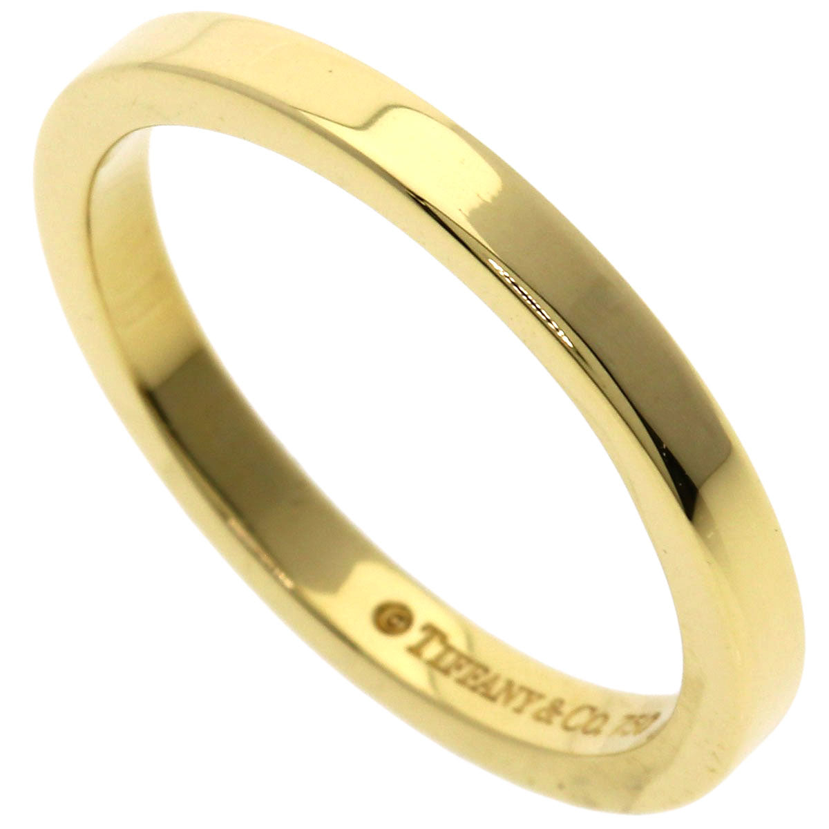 TIFFANY&Co. wedding Ring K18 Yellow Gold Ladies [Used]