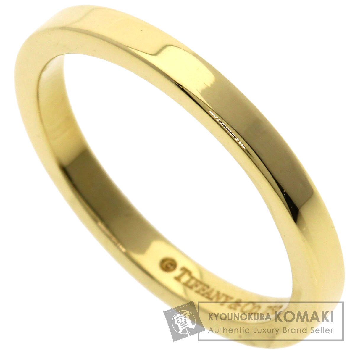 TIFFANY&Co. wedding Ring K18 Yellow Gold Ladies [Used]