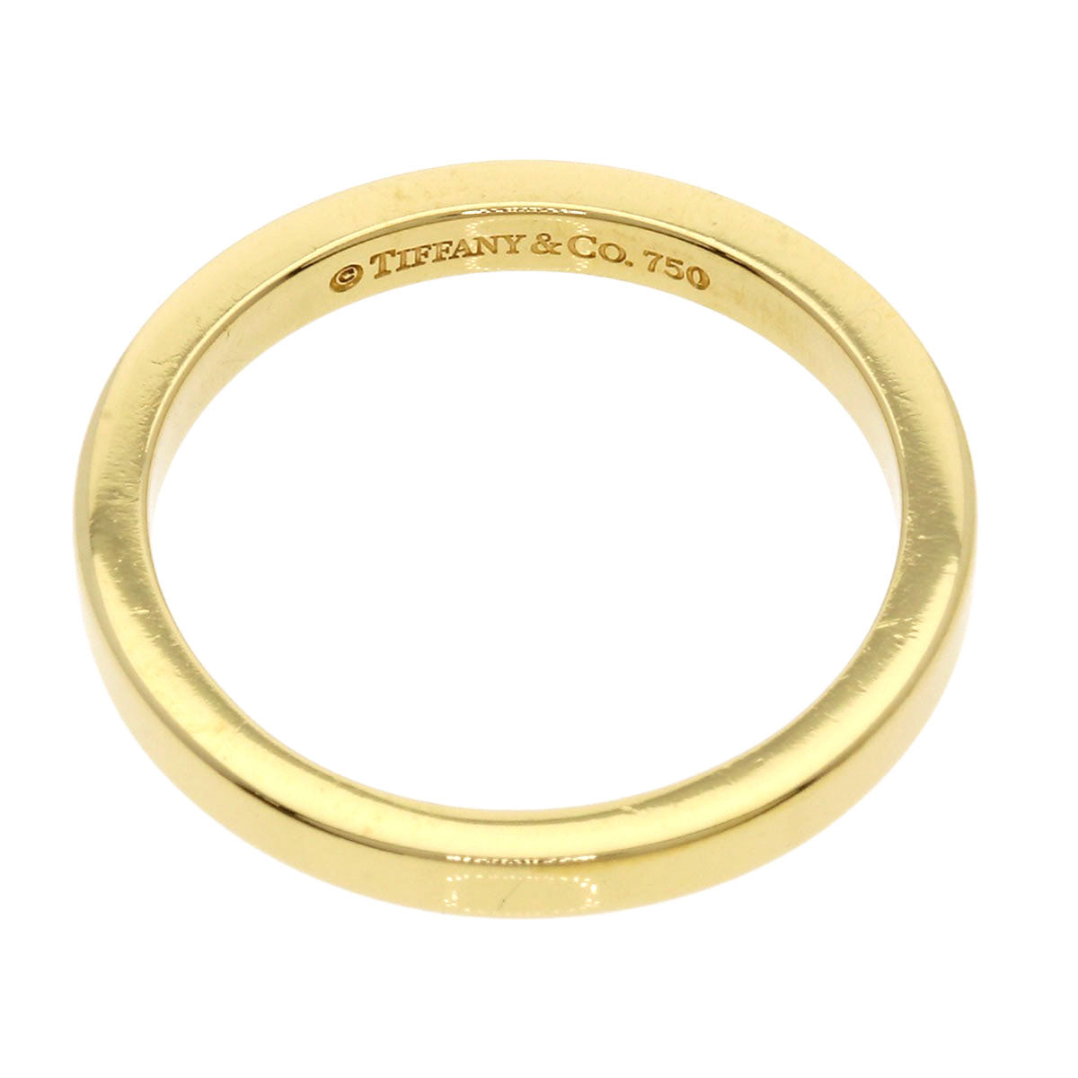 TIFFANY&Co. wedding Ring K18 Yellow Gold Ladies [Used]