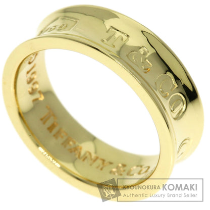 TIFFANY&Co. 1837 Ring K18 Yellow Gold Ladies [Used]