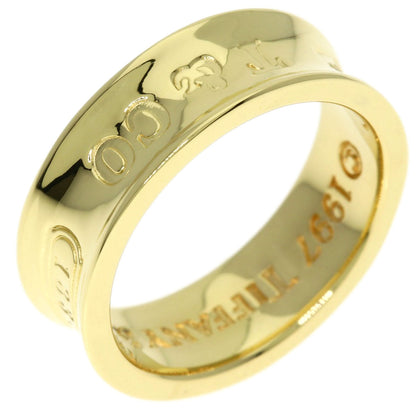 TIFFANY&Co. 1837 Ring K18 Yellow Gold Ladies [Used]