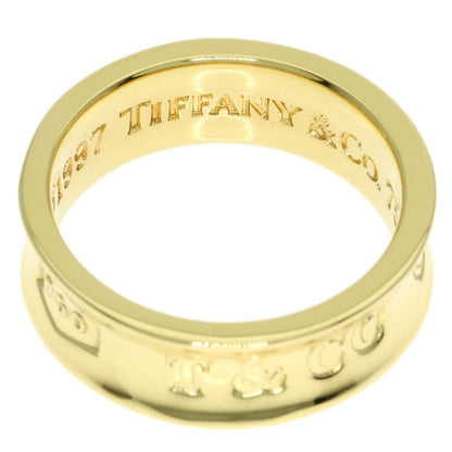 TIFFANY&Co. 1837 Ring K18 Yellow Gold Ladies [Used]
