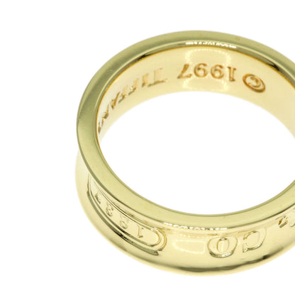 TIFFANY&Co. 1837 Ring K18 Yellow Gold Ladies [Used]