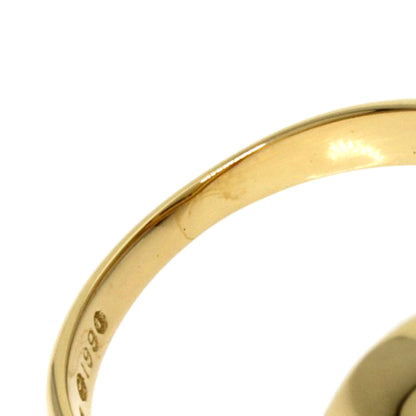 TIFFANY&Co. Heart ribbon Ring K18 Yellow Gold Ladies [Used]