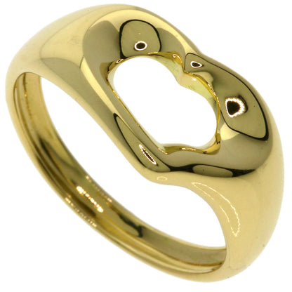 TIFFANY&Co. Open heart Ring K18 Yellow Gold Ladies [Used]