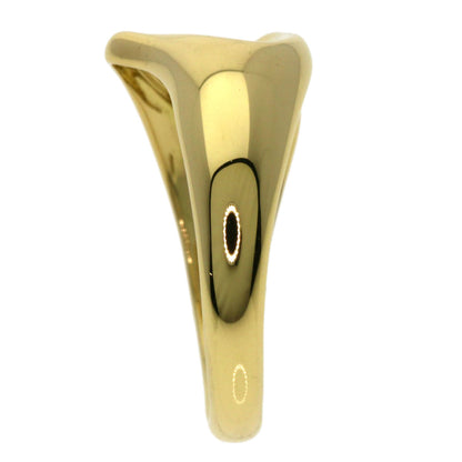 TIFFANY&Co. Open heart Ring K18 Yellow Gold Ladies [Used]