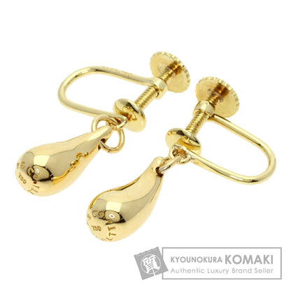 TIFFANY&Co. teardrop Earring K18 Yellow Gold Ladies [Used]
