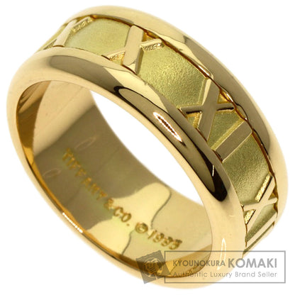 TIFFANY&Co. Atlas Ring K18 Yellow Gold Ladies [Used]