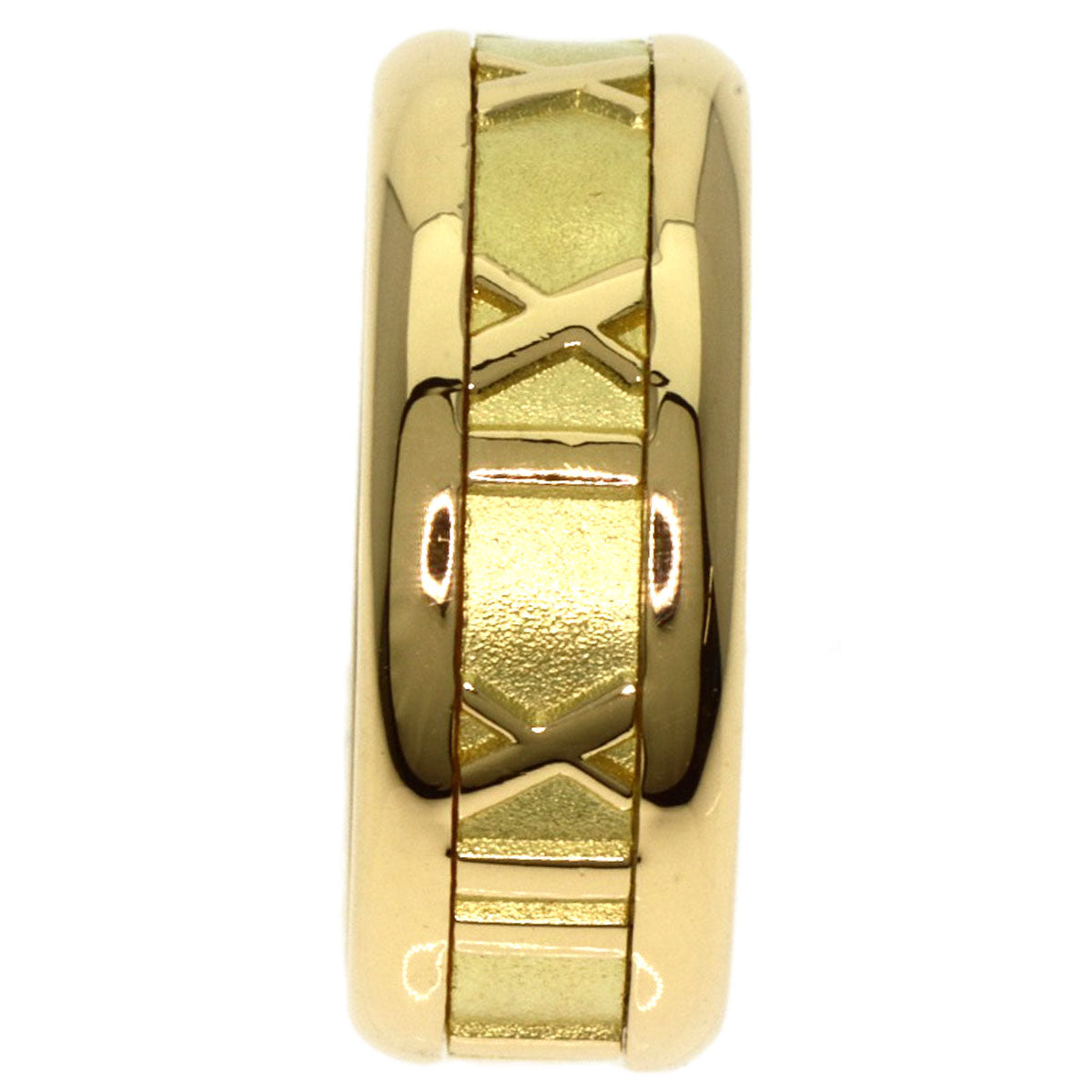 TIFFANY&Co. Atlas Ring K18 Yellow Gold Ladies [Used]