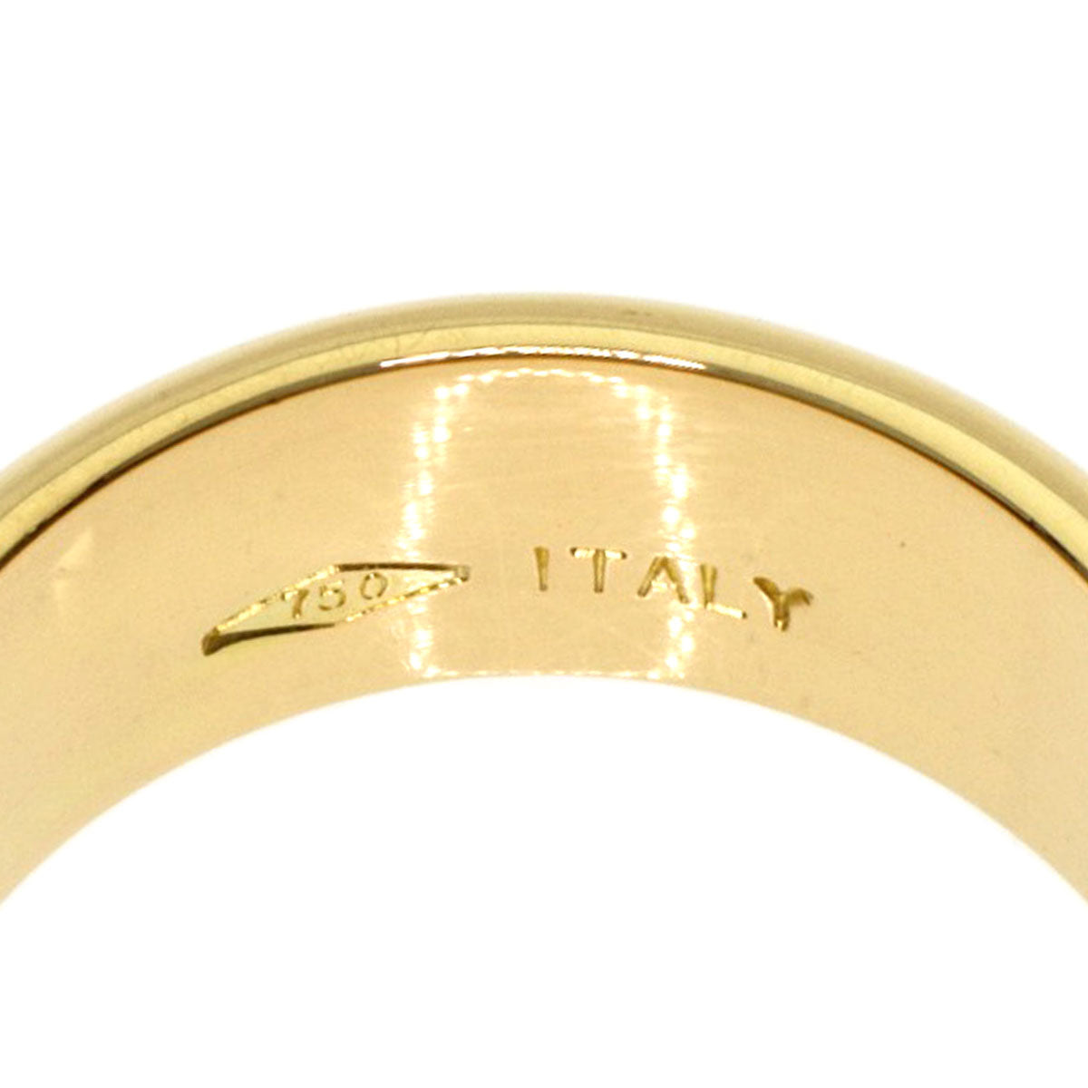 TIFFANY&Co. Atlas Ring K18 Yellow Gold Ladies [Used]
