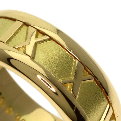 TIFFANY&Co. Atlas Ring K18 Yellow Gold Ladies [Used]