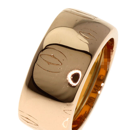 CARTIER Happy Birthday #44 Ring K18 Pink Gold Ladies [Used]