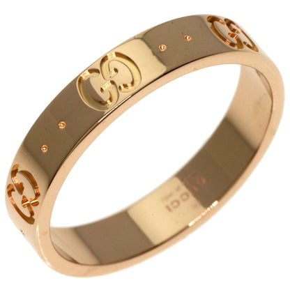 GUCCI Icon # 17 Ring K18 Pink Gold Ladies [Used]