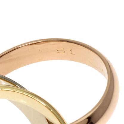 CARTIER Trinity #51 Ring K18 Yellow Gold K18 White GoldLadies [Used]
