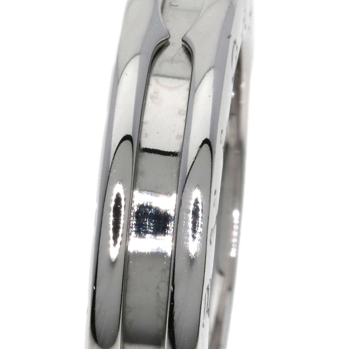 BVLGARI B.zero1 1 band XS #48 Ring K18 White Gold Ladies [Used]
