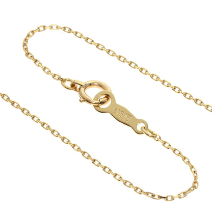 MIKIMOTO Pearl Pearl Diamond Necklace K18 Yellow Gold Ladies [Used]