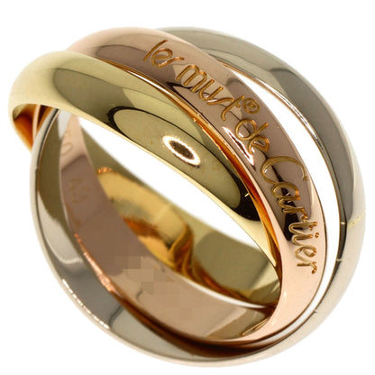 CARTIER Trinity #49 Ring K18 Yellow Gold K18 White GoldLadies [Used]