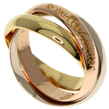 CARTIER Trinity #49 Ring K18 Yellow Gold K18 White GoldLadies [Used]