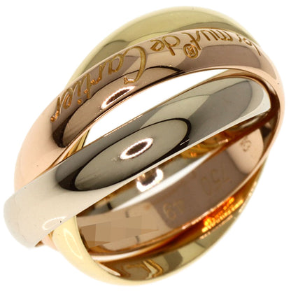 CARTIER Trinity #49 Ring K18 Yellow Gold K18 White GoldLadies [Used]