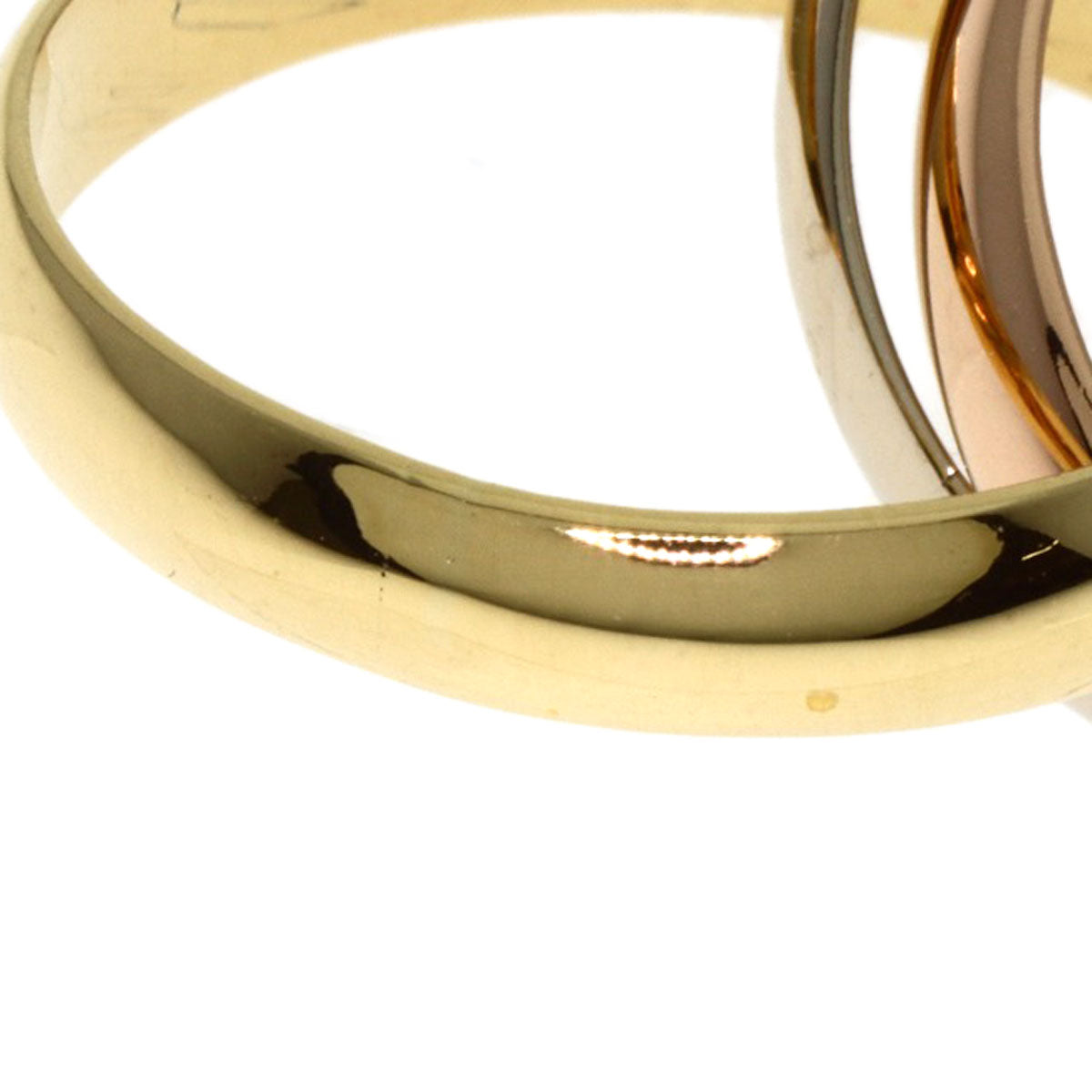 CARTIER Trinity #49 Ring K18 Yellow Gold K18 White GoldLadies [Used]