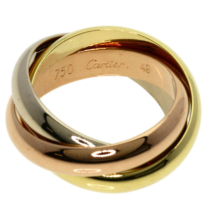 CARTIER Trinity #49 Ring K18 Yellow Gold K18 White GoldLadies [Used]